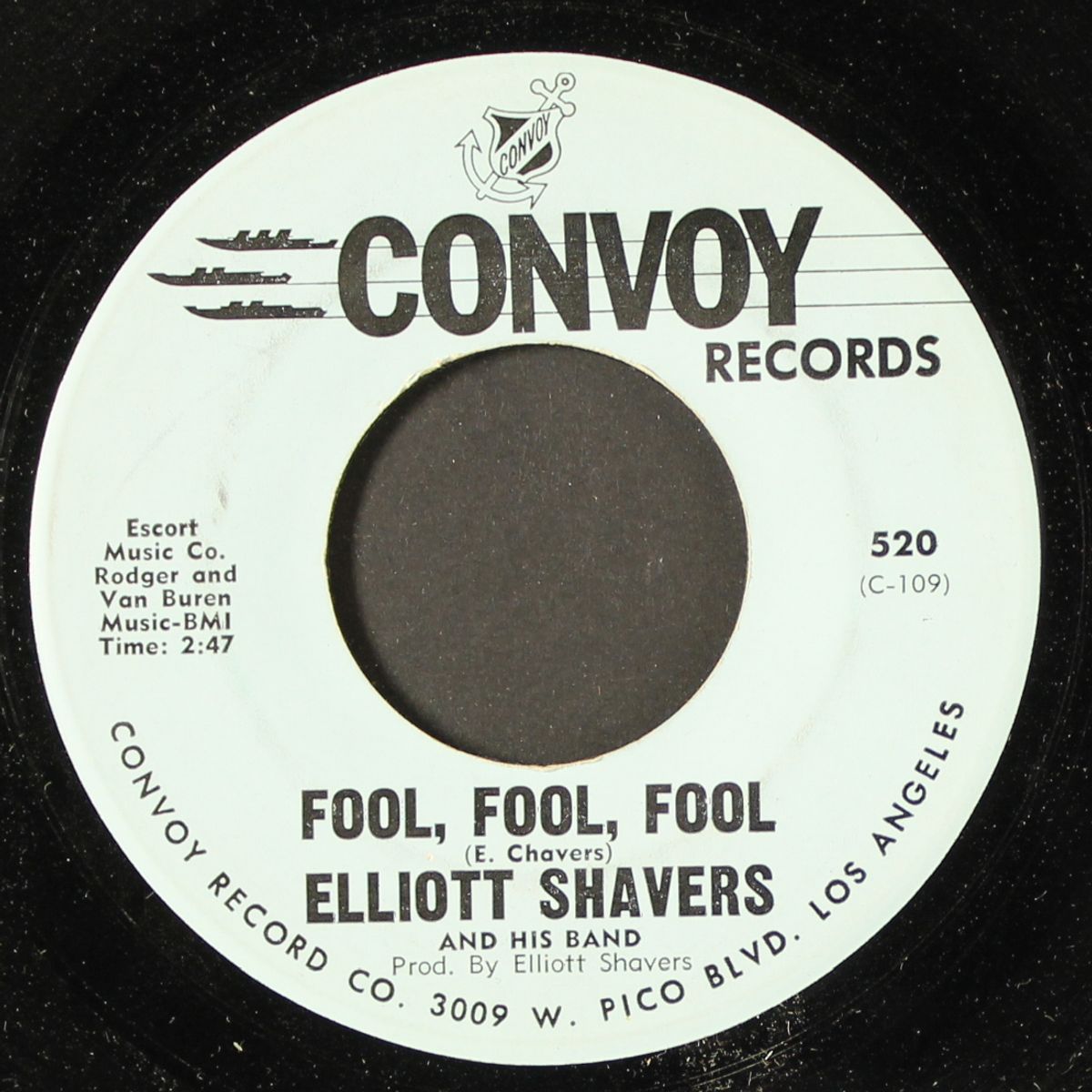 fool, fool, fool / a swingin' party by ELLIOTT SHAVERS