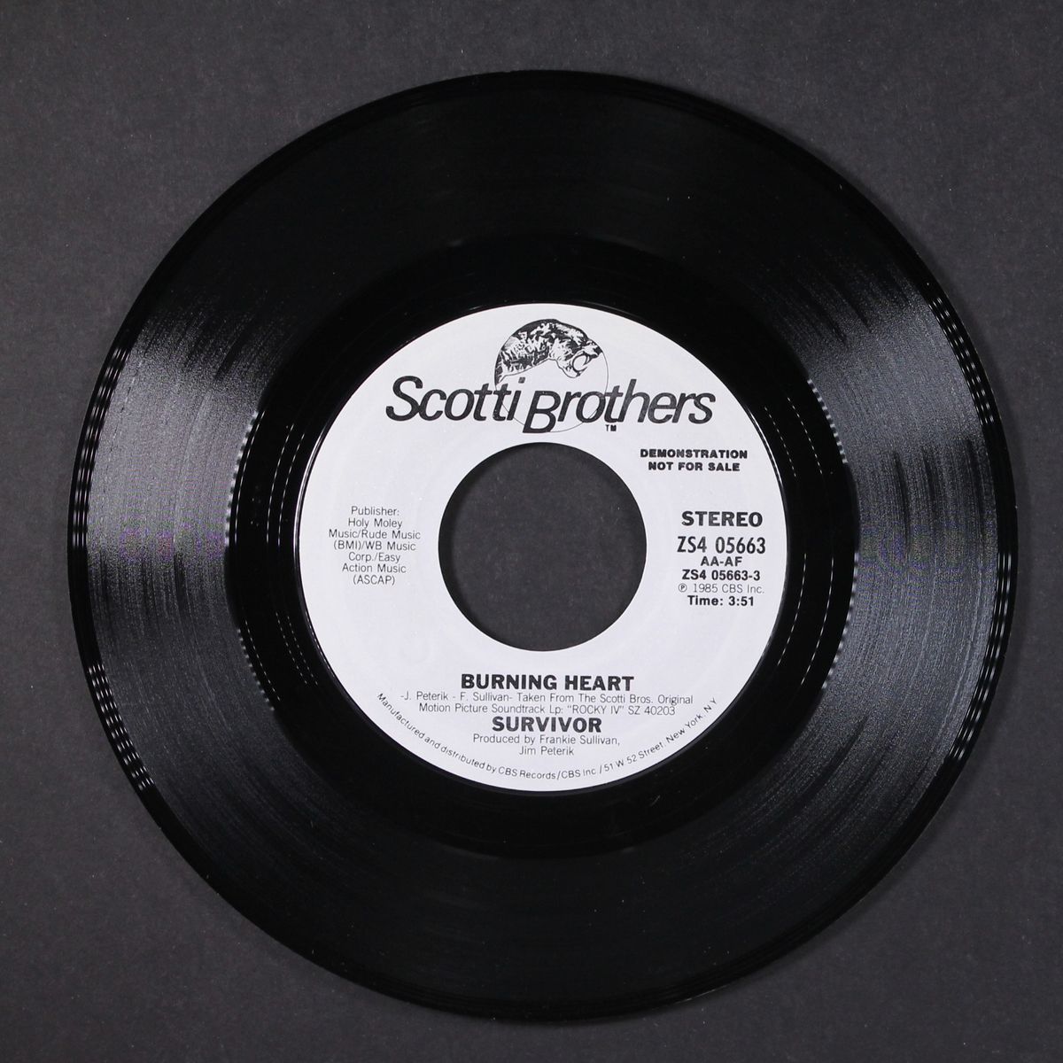 burning heart / same by SURVIVOR