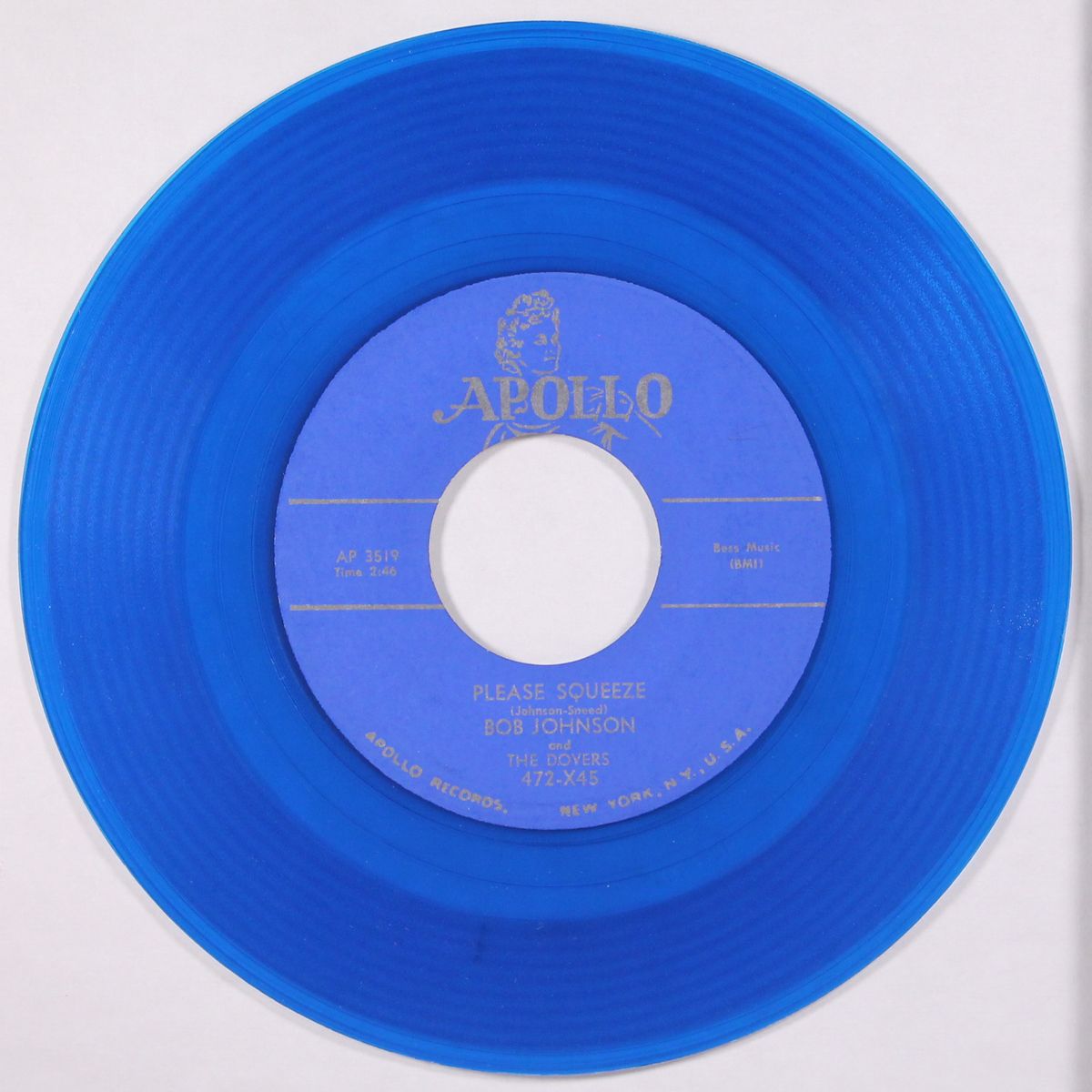 my angel / please squeeze by MIRIAM GRATE & DOVERS / BOB JOHNSON & DOVERS