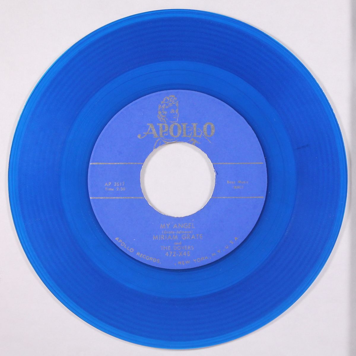 my angel / please squeeze by MIRIAM GRATE & DOVERS / BOB JOHNSON & DOVERS