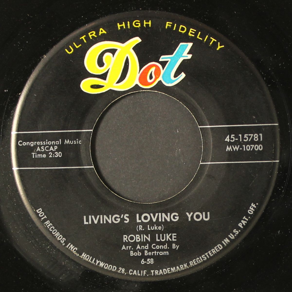susie darlin' / living's loving you by ROBIN LUKE
