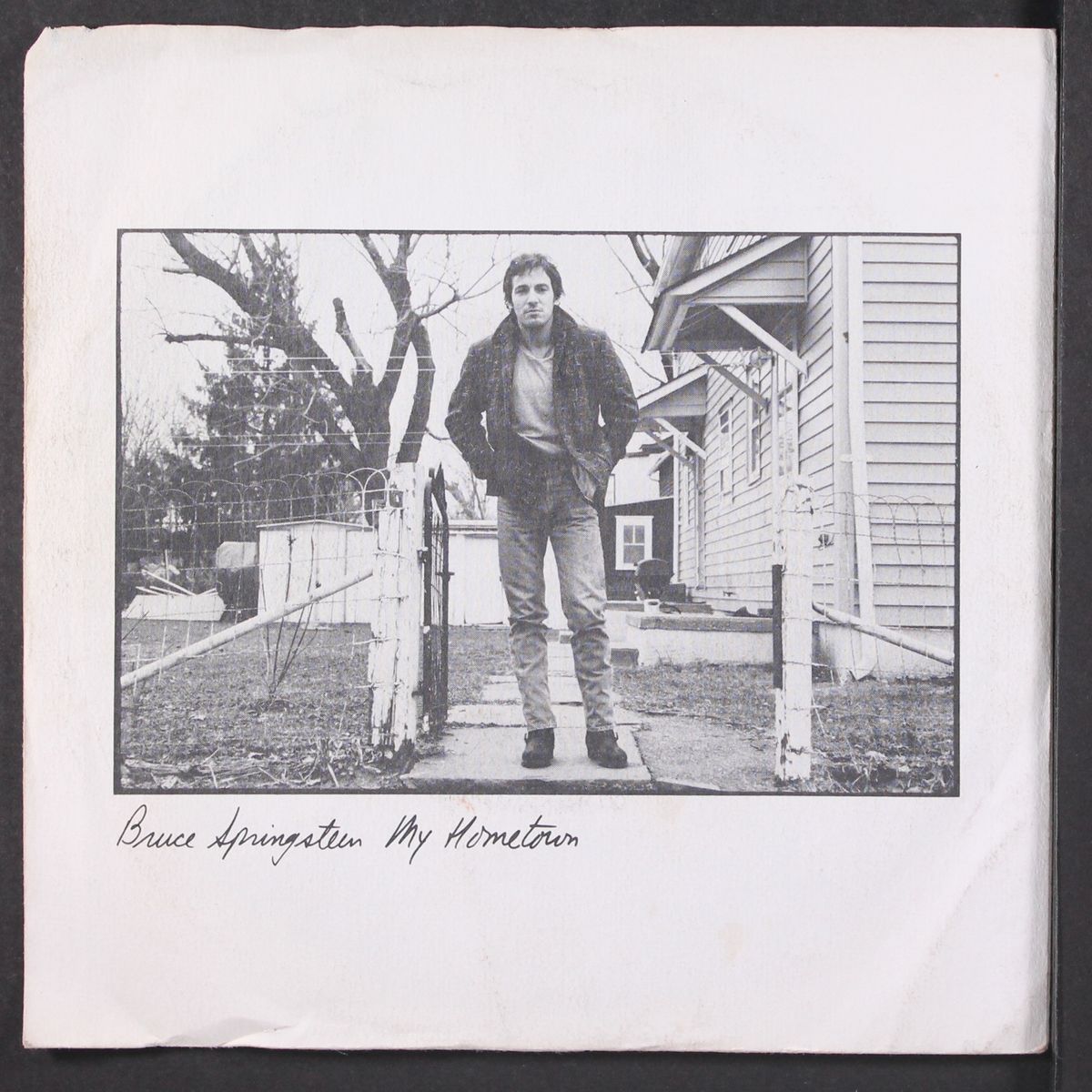 my hometown / mono by BRUCE SPRINGSTEEN