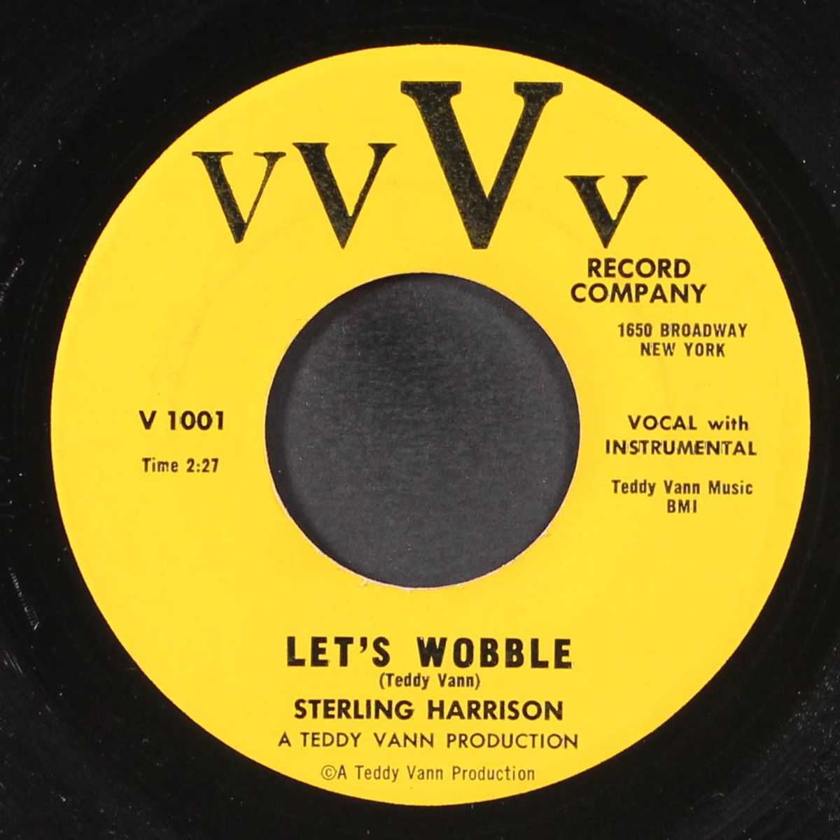 let's wobble / the church bells ring by STERLING HARRISON