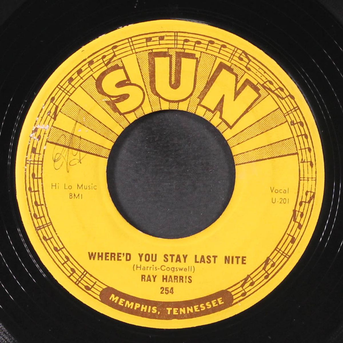 come on little mama / where'd you stay last night by RAY HARRIS