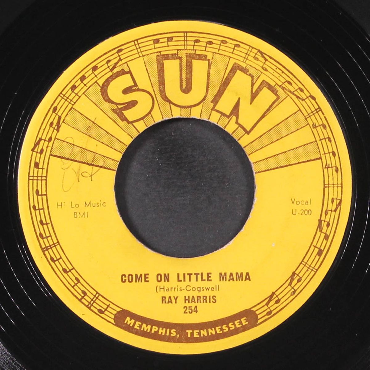 come on little mama / where'd you stay last night by RAY HARRIS