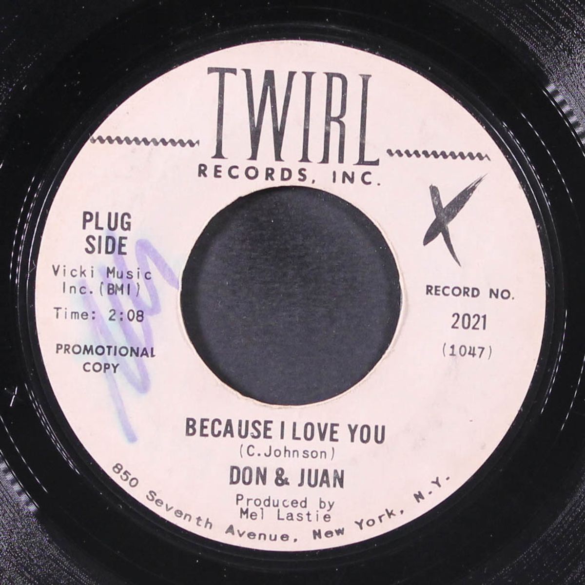 because i love you / are you putting me on the shelf by DON & JUAN