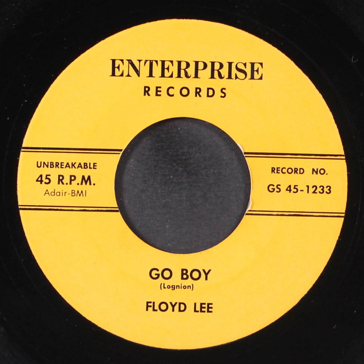 go boy / give your love to me by FLOYD LEE
