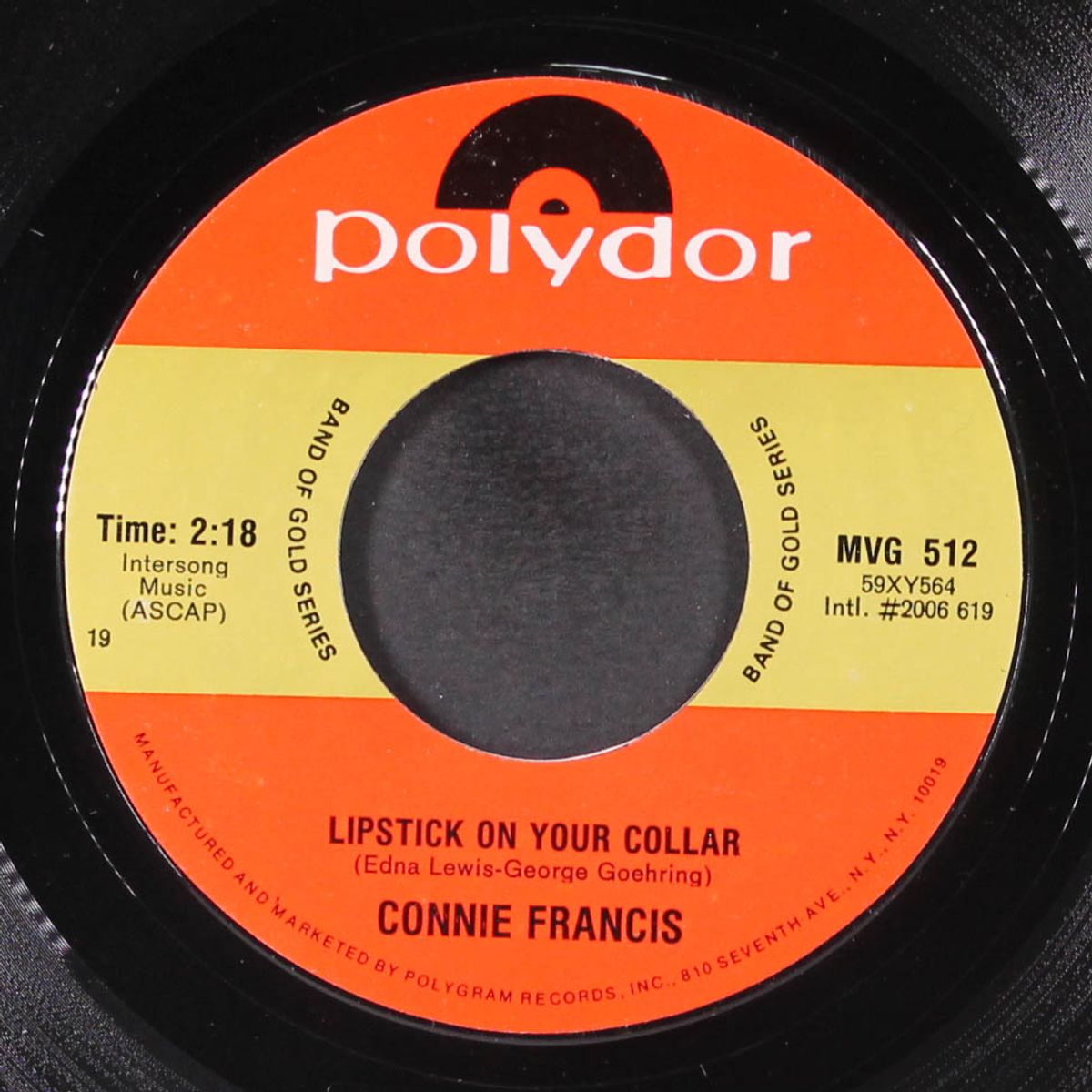 liptick on your collar / mama by CONNIE FRANCIS