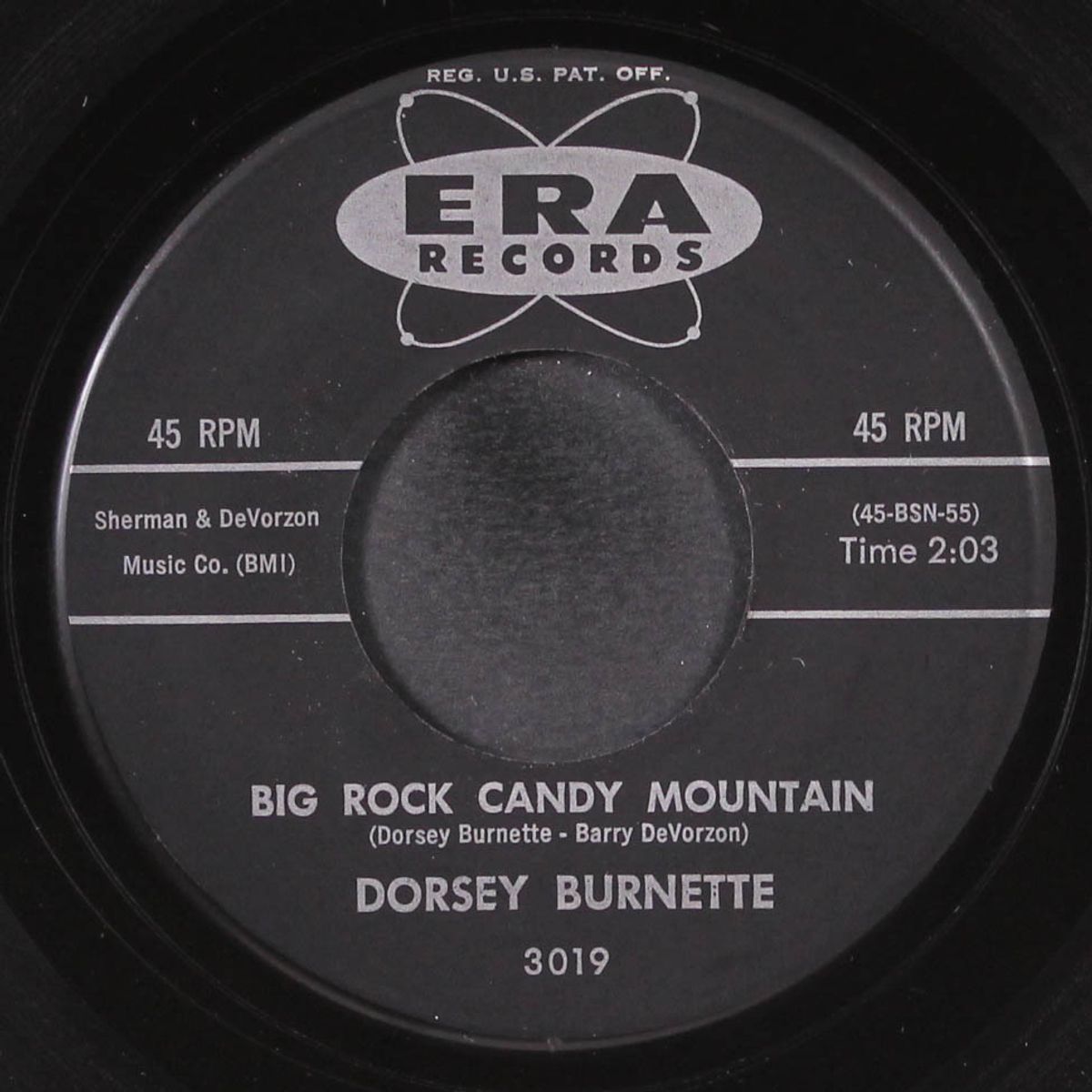 hey little one / big rock candy mountain by DORSEY BURNETTE