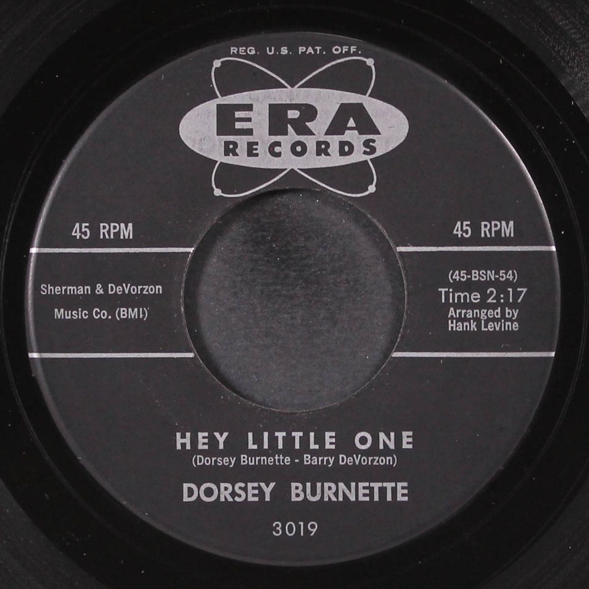 hey little one / big rock candy mountain by DORSEY BURNETTE