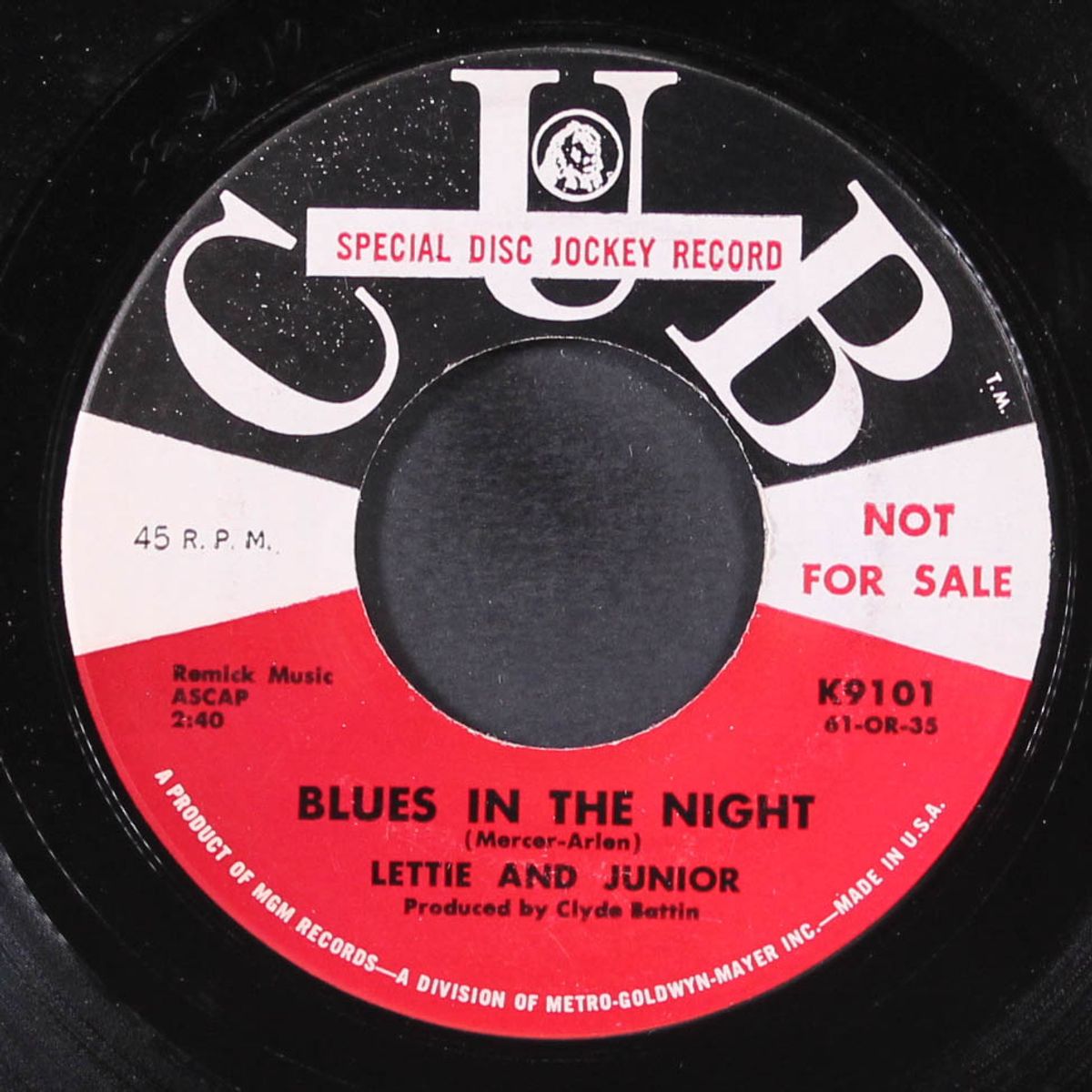 blues in the night / coming back home to you by LETTIE & JUNIOR