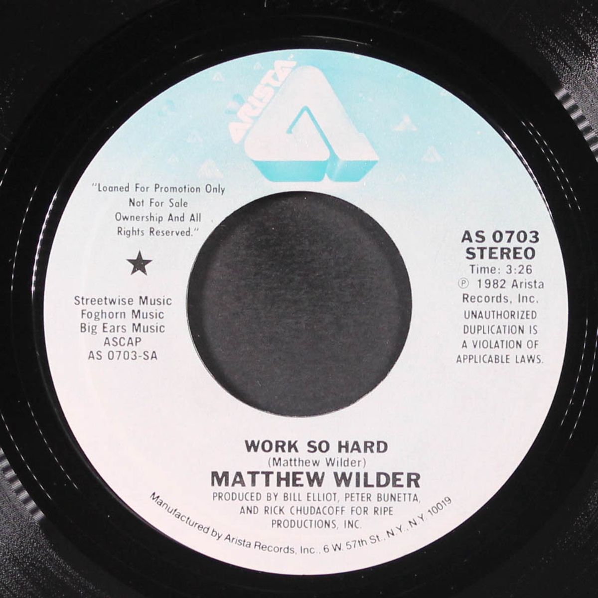 work so hard / mono by MATTHEW WILDER