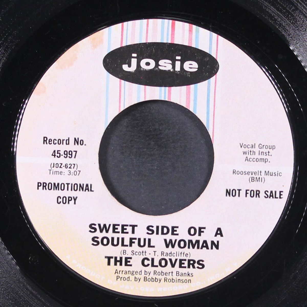 try my lovin' on you / sweet side of a soulful woman by CLOVERS