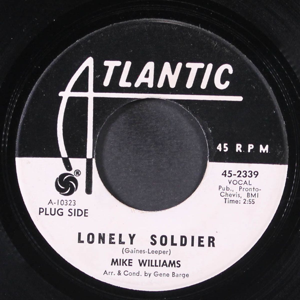 lonely soldier / if this isn't love by MIKE WILLIAMS