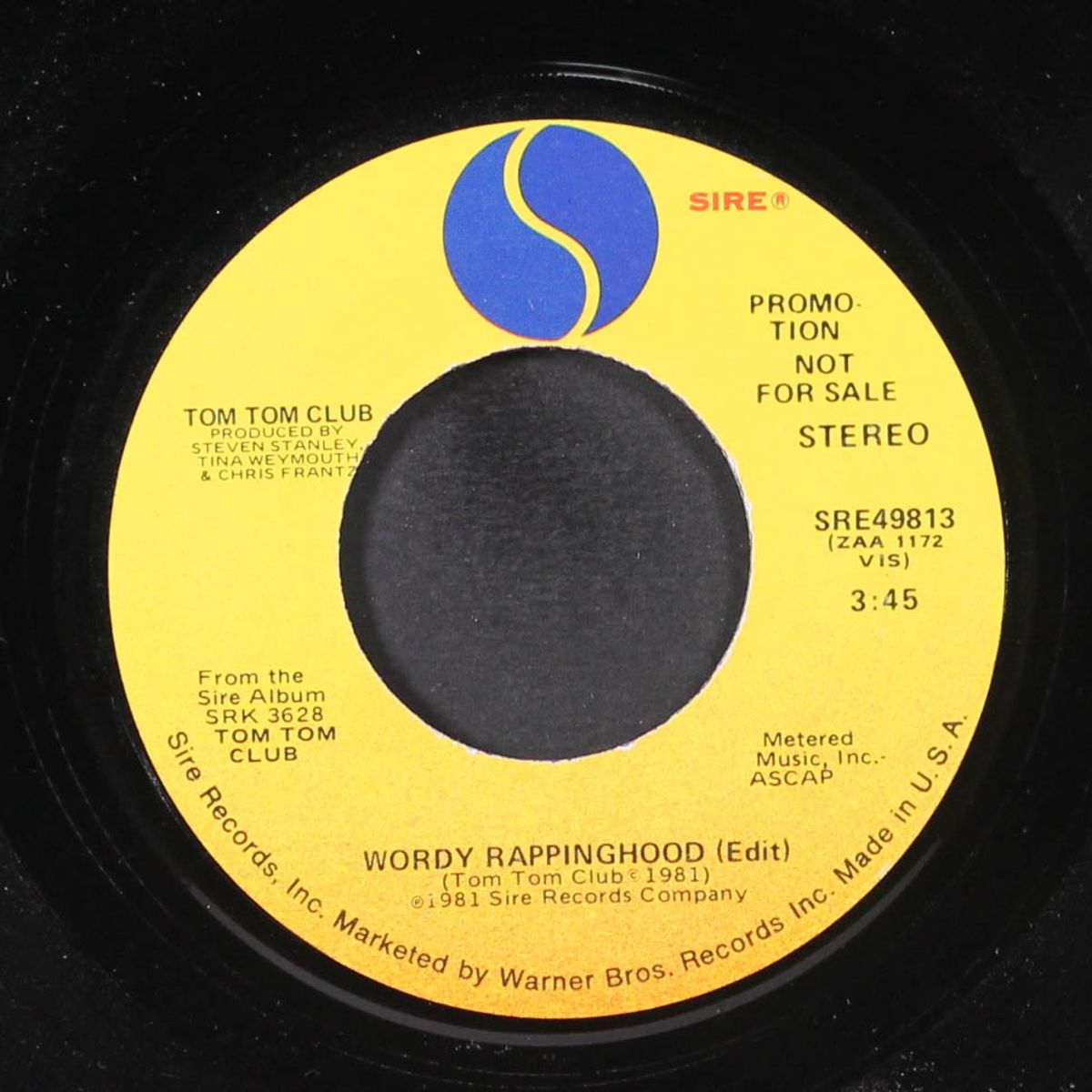 wordy rappinghood / mono by TOM TOM CLUB
