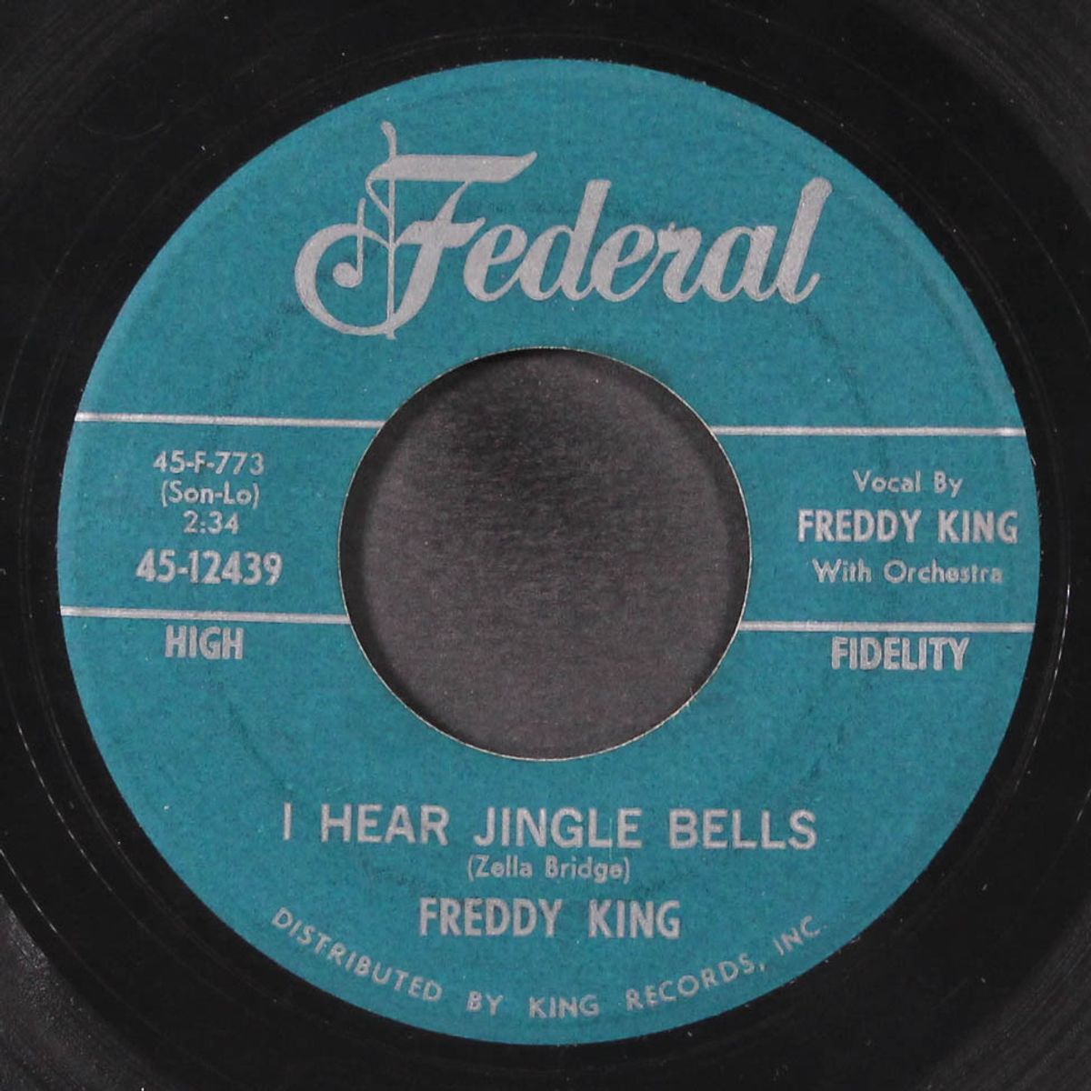 christmas tears / i hear jingle bells by FREDDY KING