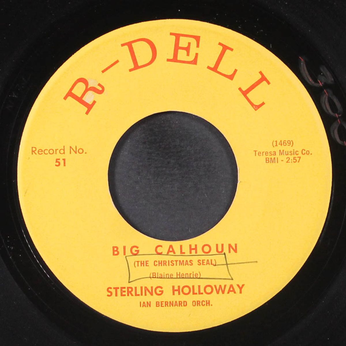 rachel's lullaby / big calhoun by STERLING HOLLOWAY