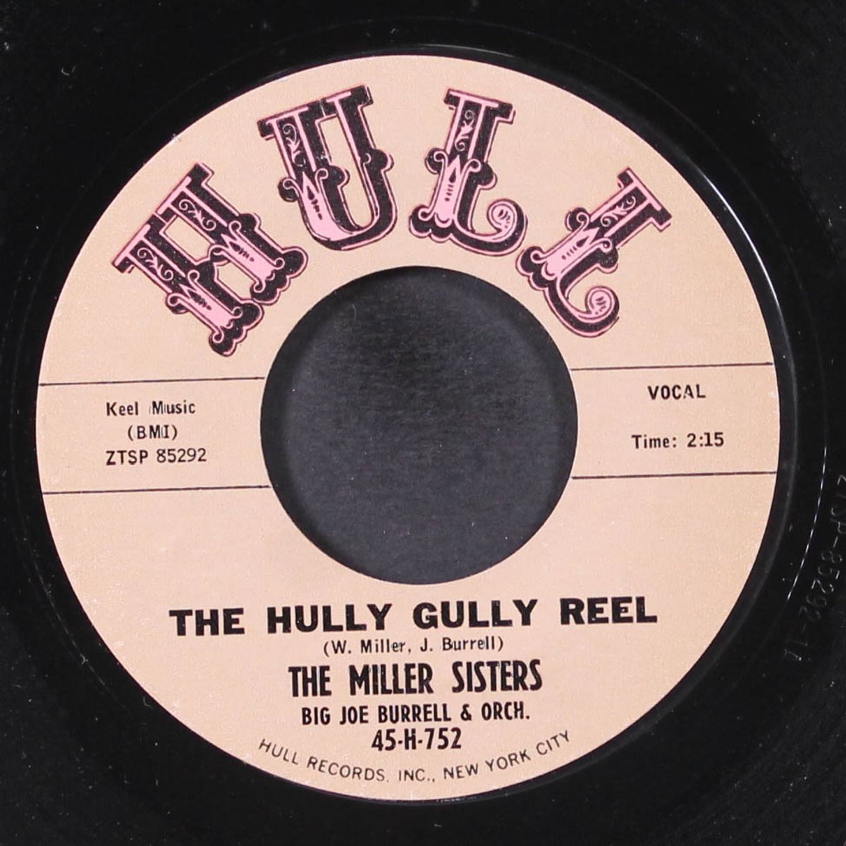 i cried all night / hully gully reel by MILLER SISTERS