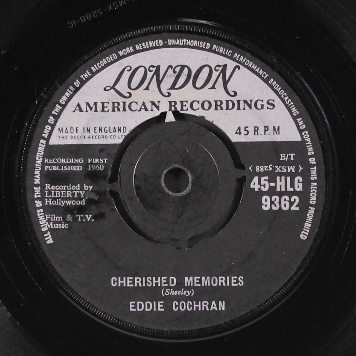 weekend / cherished memories by EDDIE COCHRAN