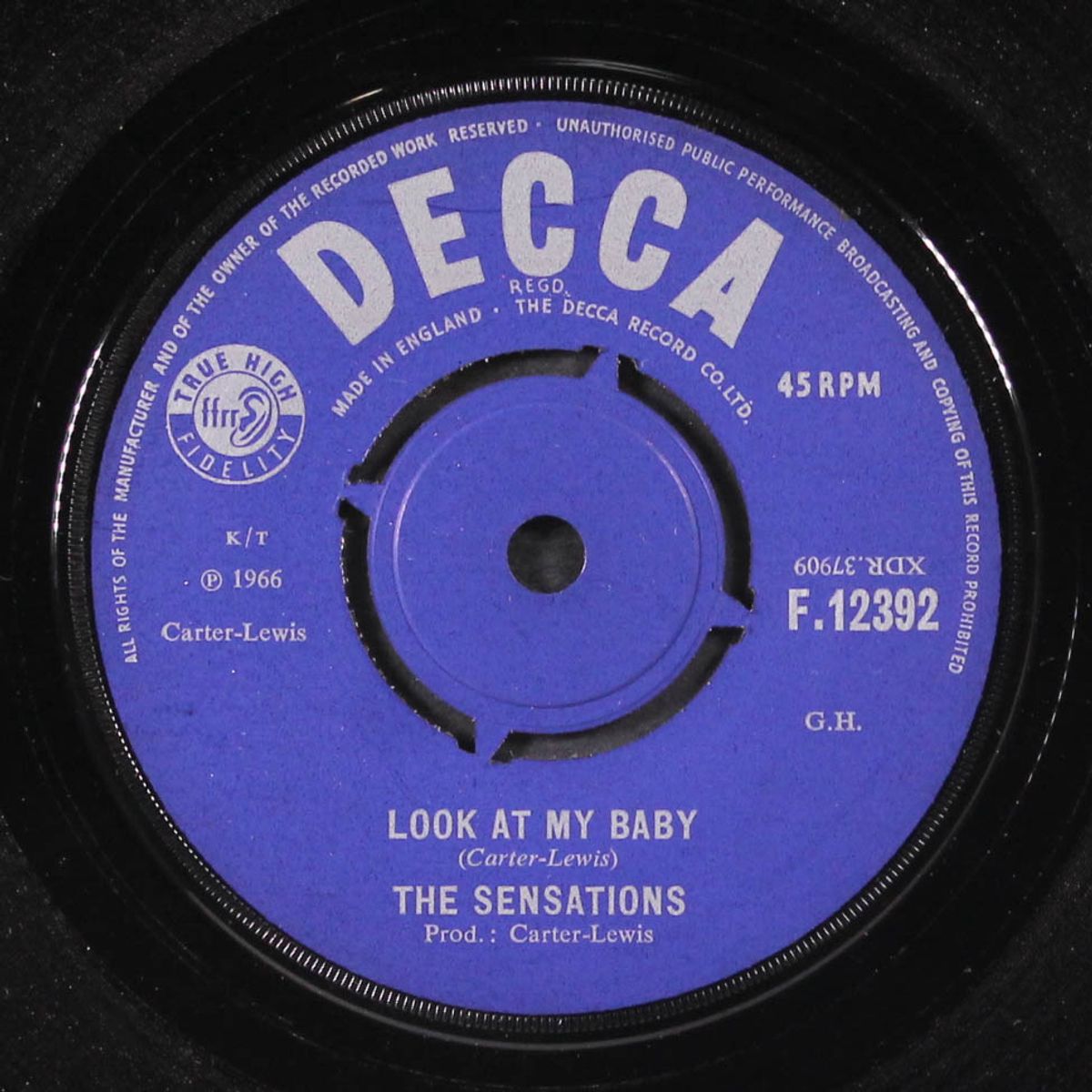 look at my baby / what a wonderful feeling by SENSATIONS