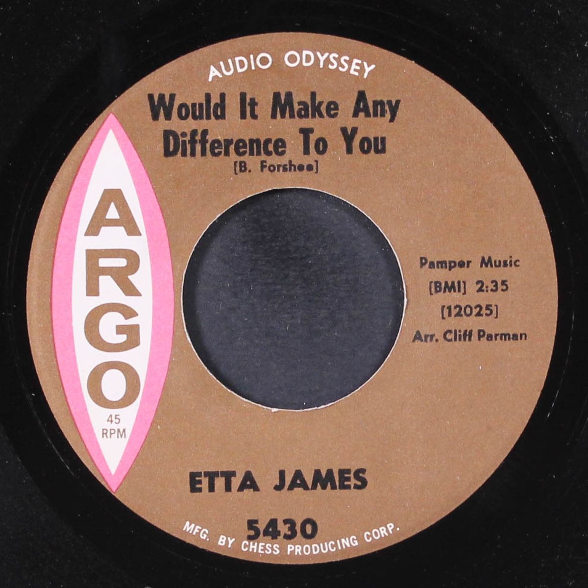 would it make any difference to you / how do you speak to an angel by ETTA JAMES