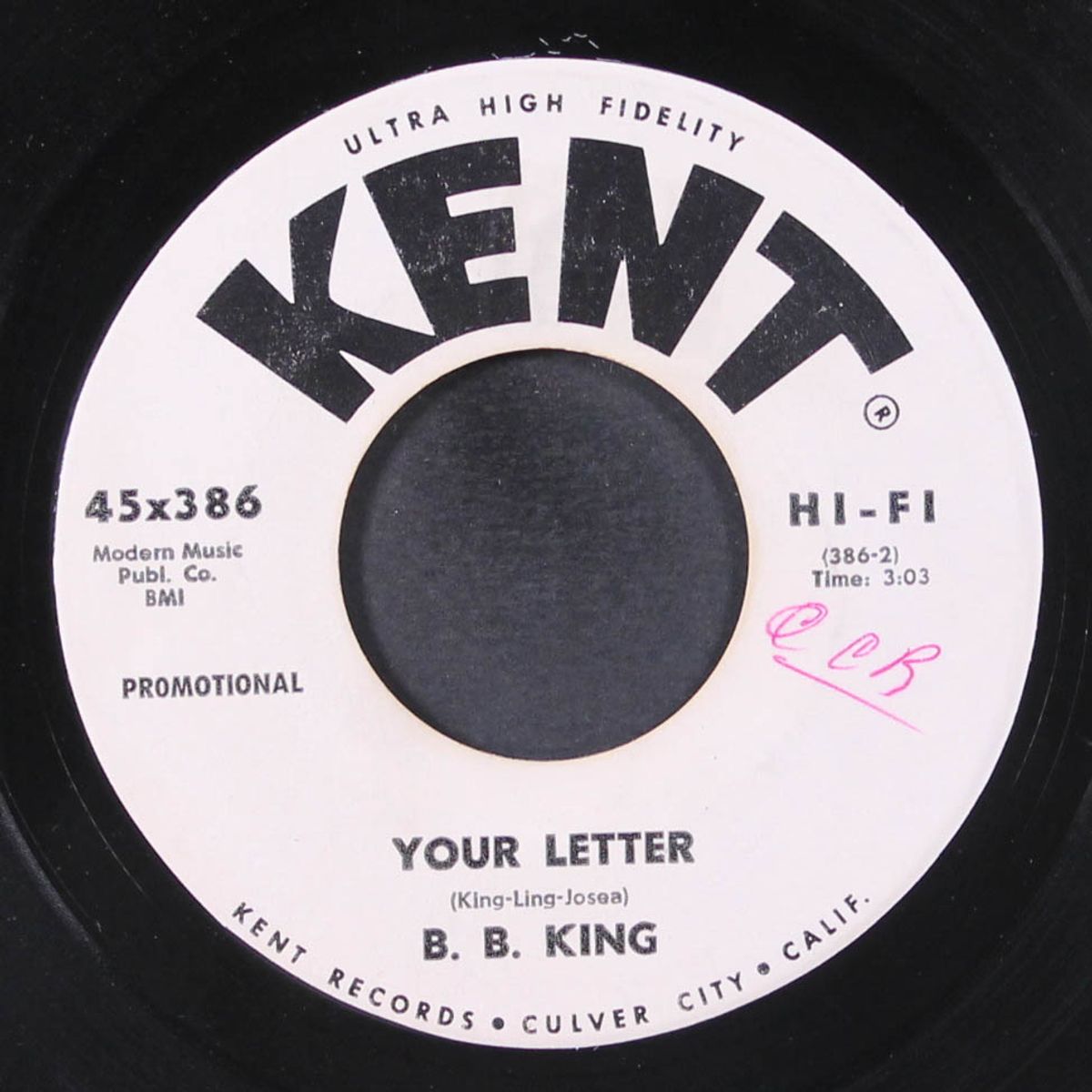 3 o'clock blues / your letter by B.B. KING