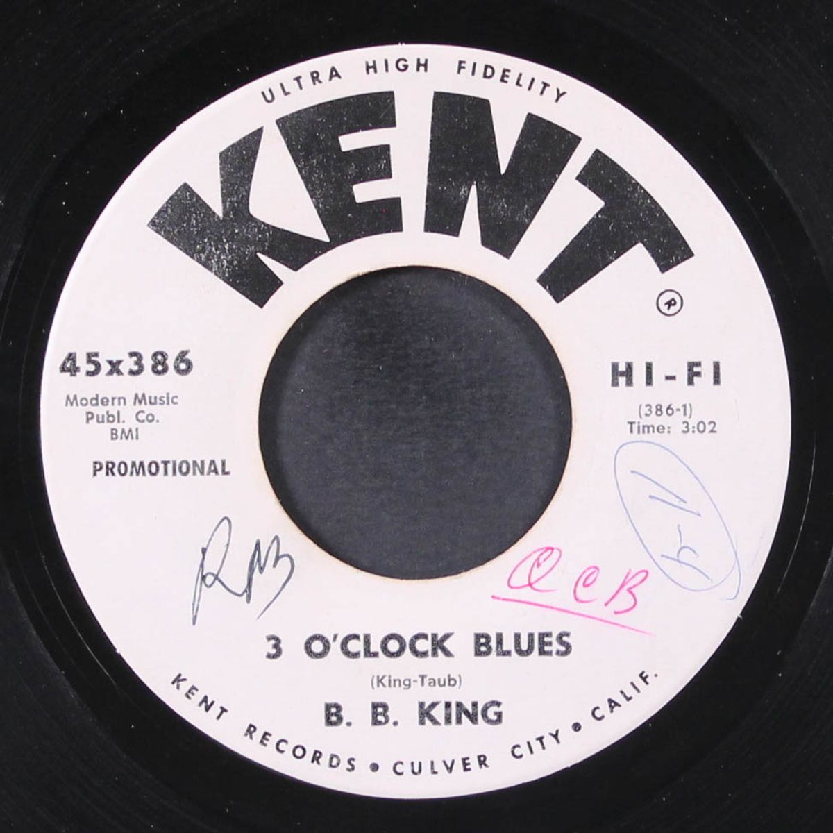 3 o'clock blues / your letter by B.B. KING