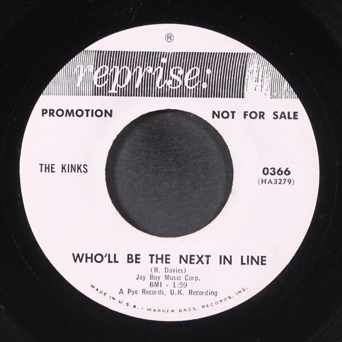 ev'rybody's gonna be happy / who'll be the next in line by KINKS