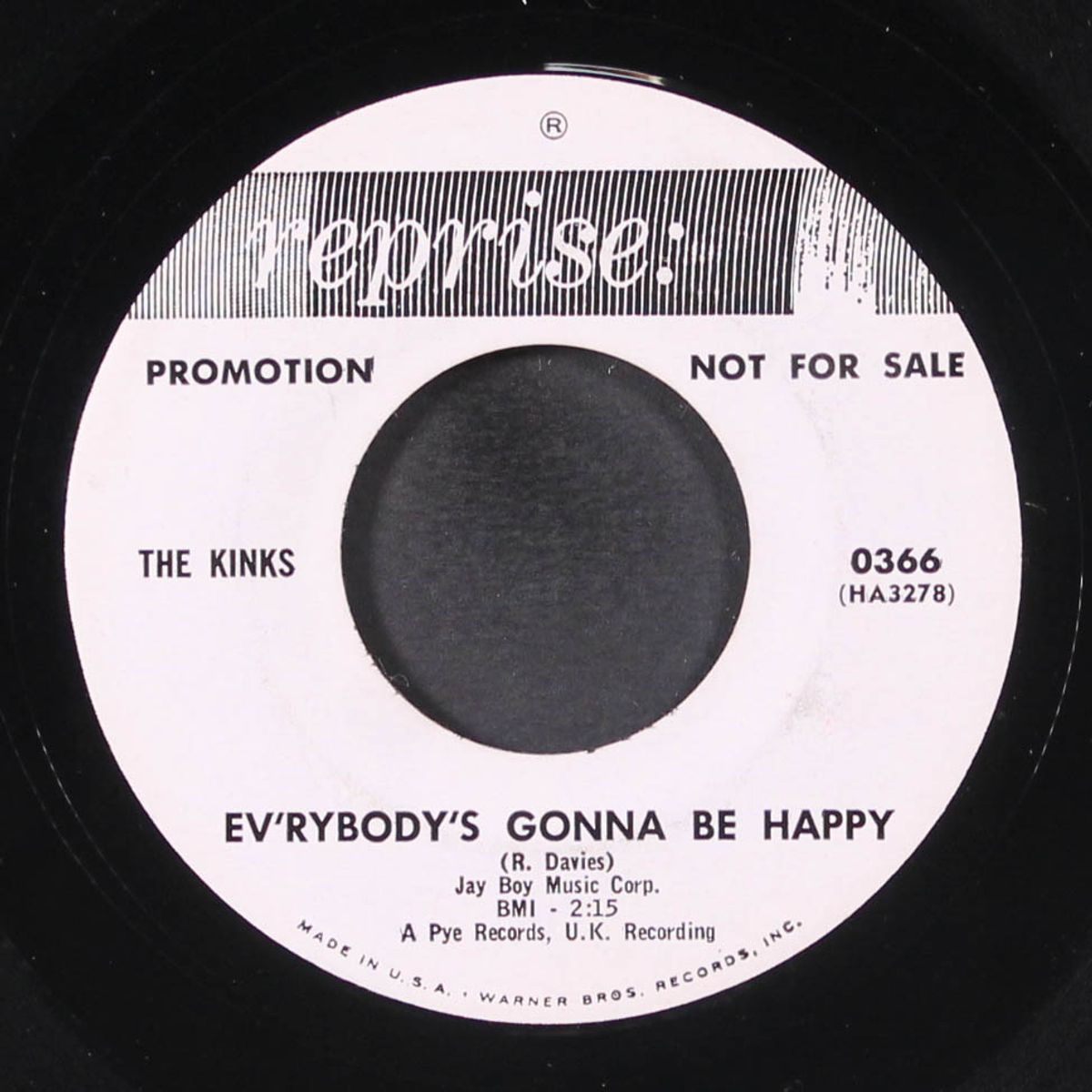 ev'rybody's gonna be happy / who'll be the next in line by KINKS