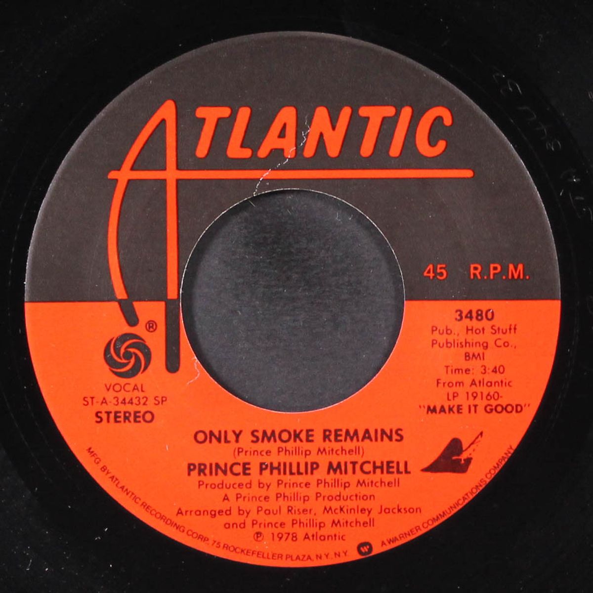 one on one / only smoke remains by PRINCE PHILLIP MITCHELL
