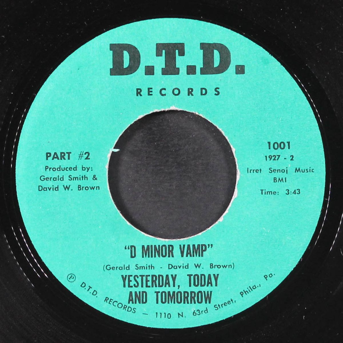 d minor vamp / part 2 by YESTERDAY, TODAY AND TOMORROW