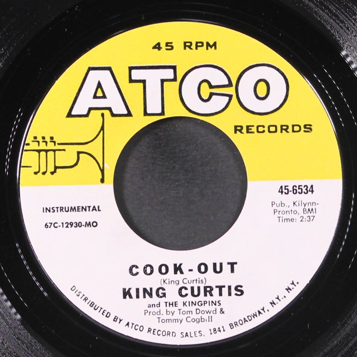 cook-out / for what it's worth by KING CURTIS