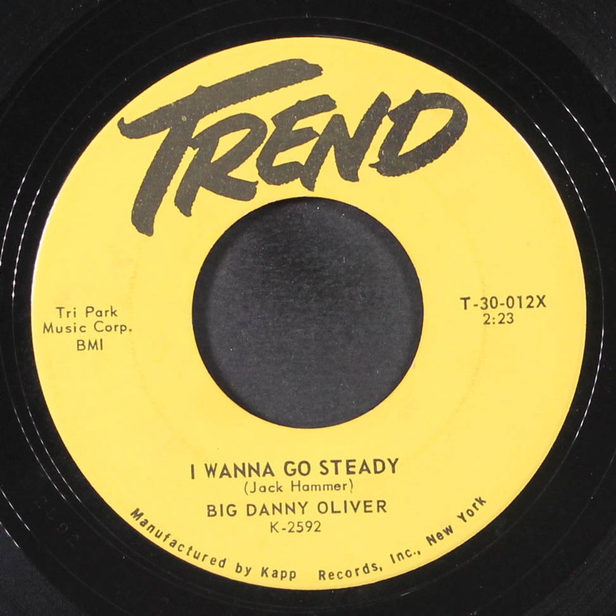 sapphire / i wanna go steady by BIG DANNY OLIVER