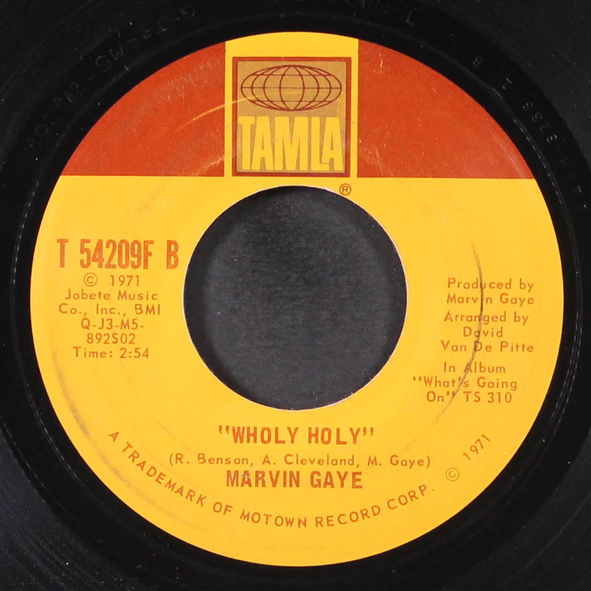 inner city blues / wholy holy by MARVIN GAYE