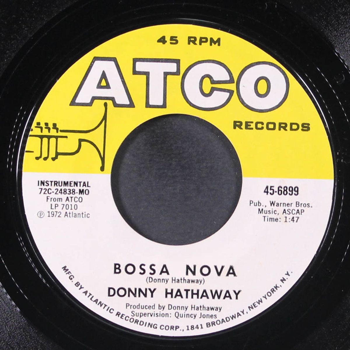 come back charleston blue / bossa nova by DONNY HATHAWAY & MARGIE JOSEPH