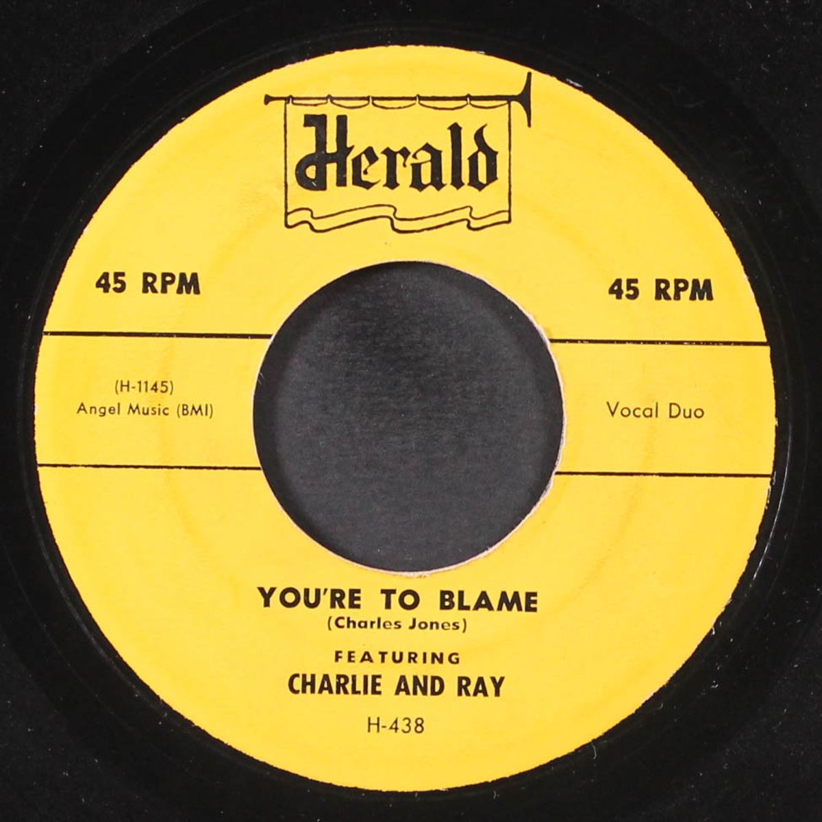 i love you madly / you're to blame by CHARLIE & RAY