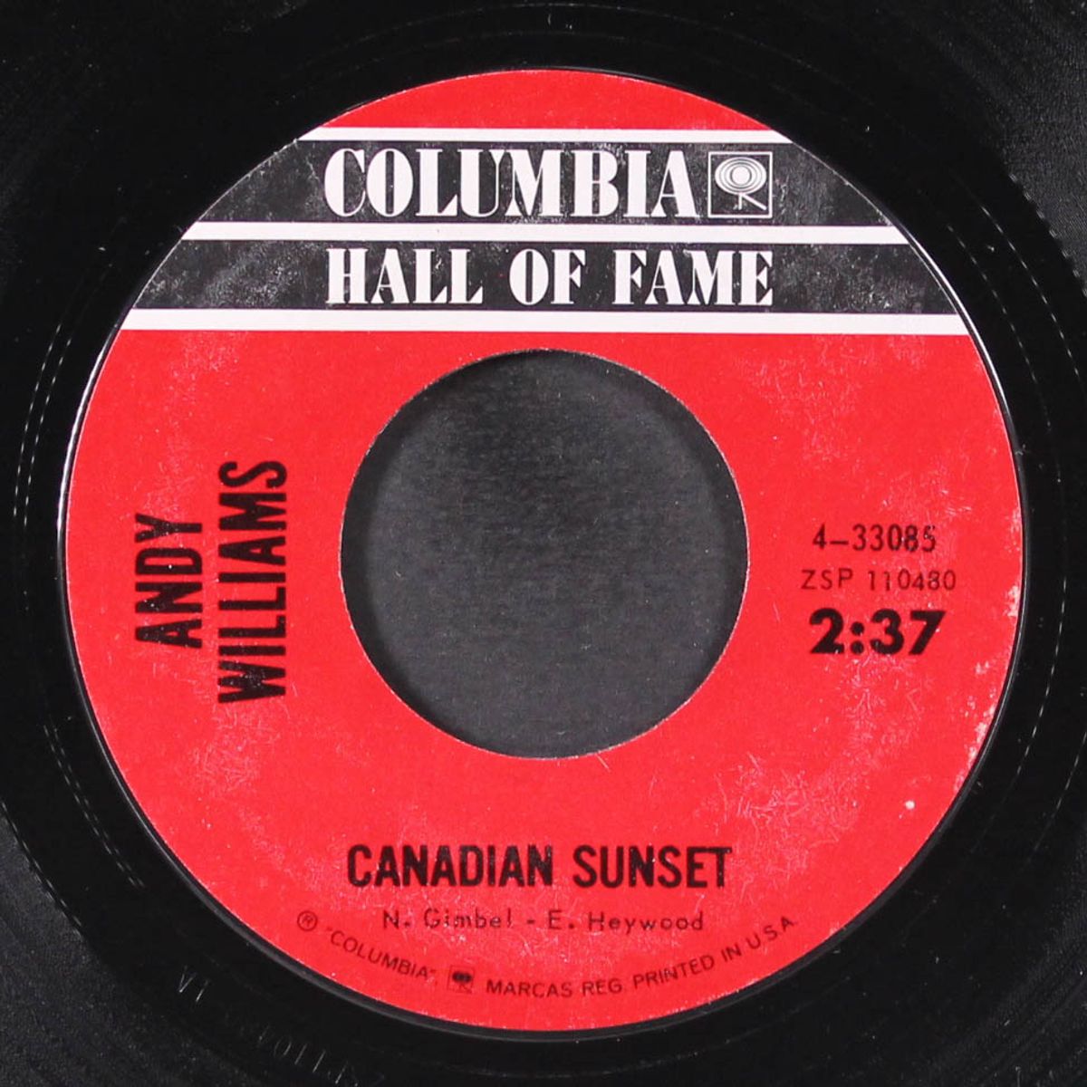 canadian sunset / the hawaiian wedding song by ANDY WILLIAMS