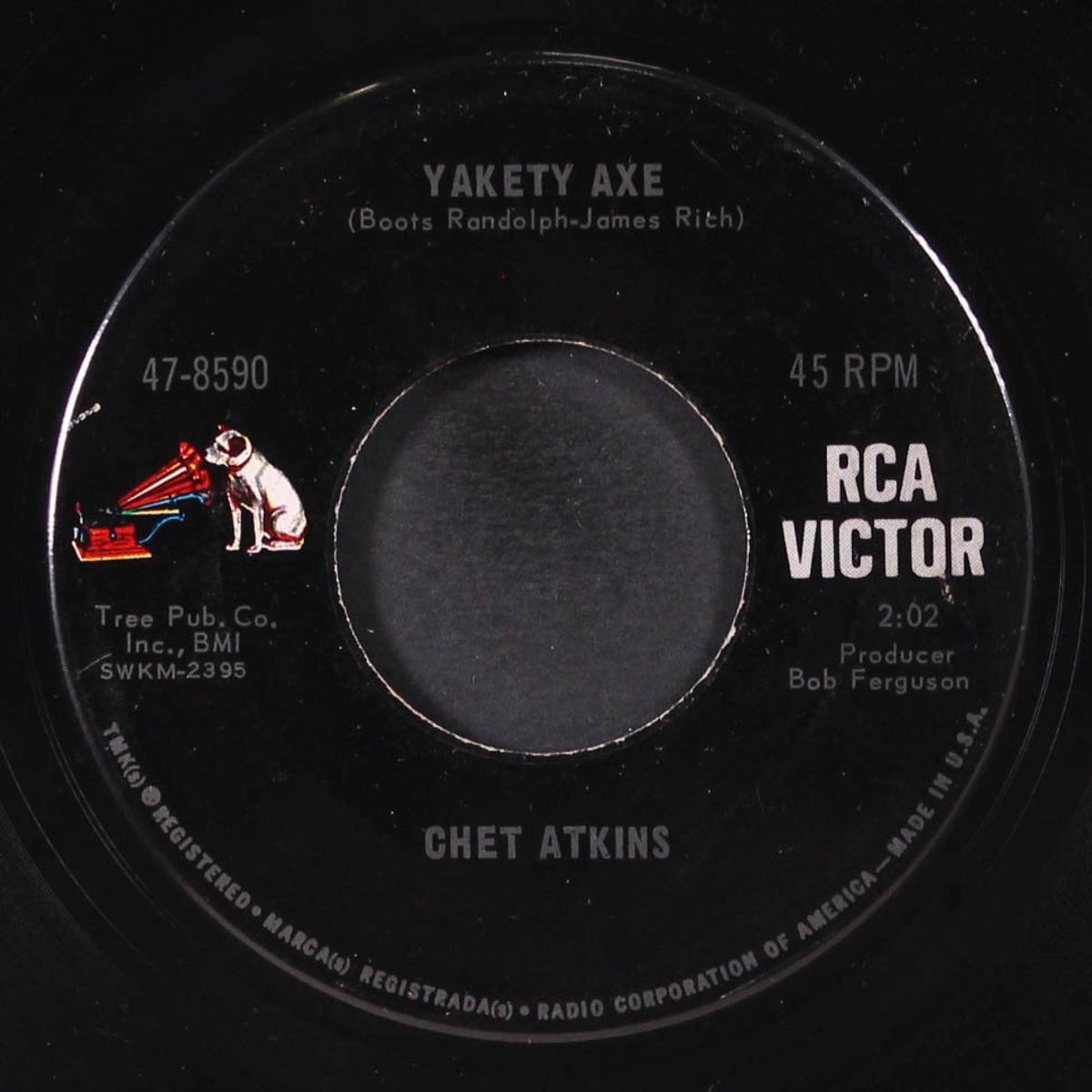 yakety axe / letter edged in black by CHET ATKINS