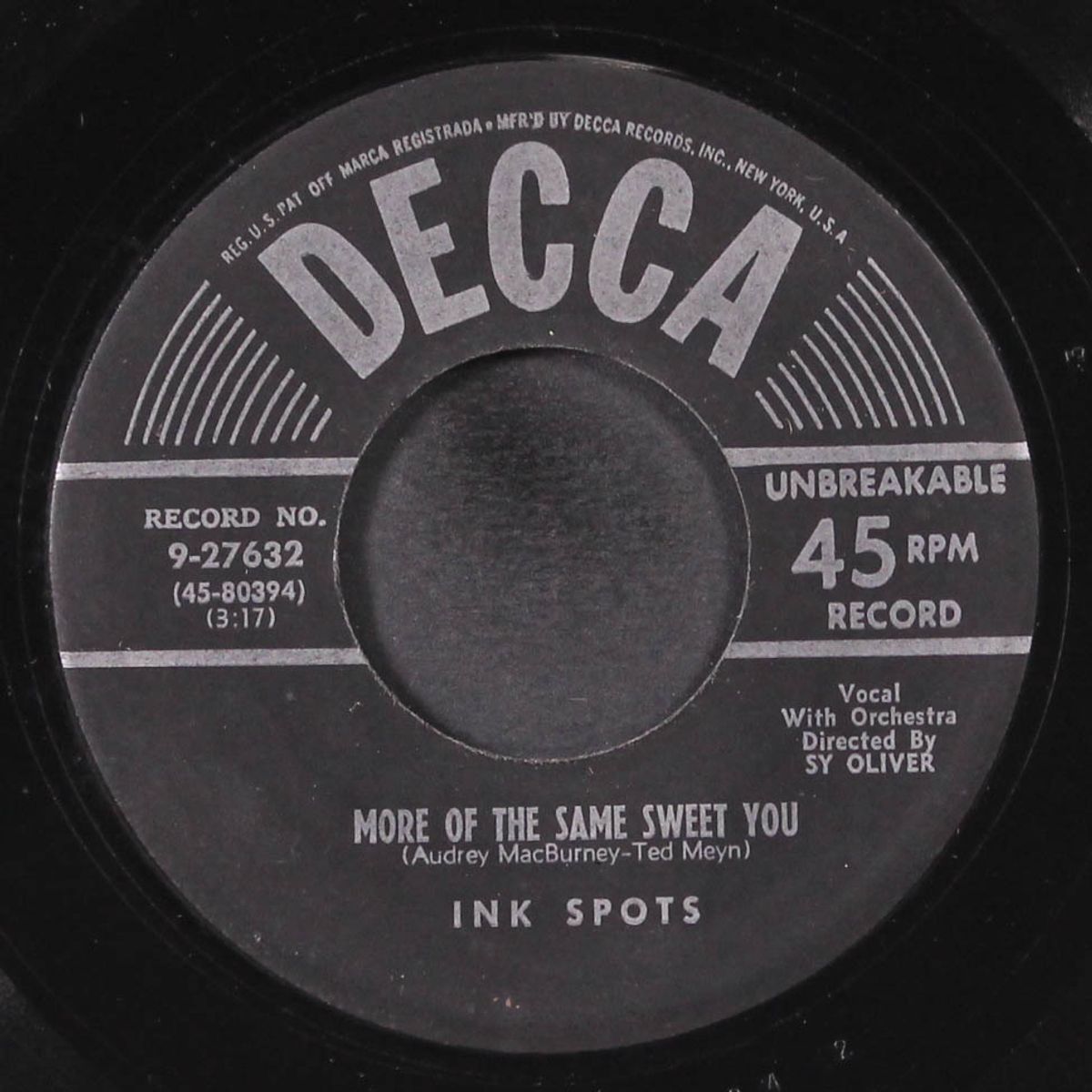what can you do / more of the same by INK SPOTS