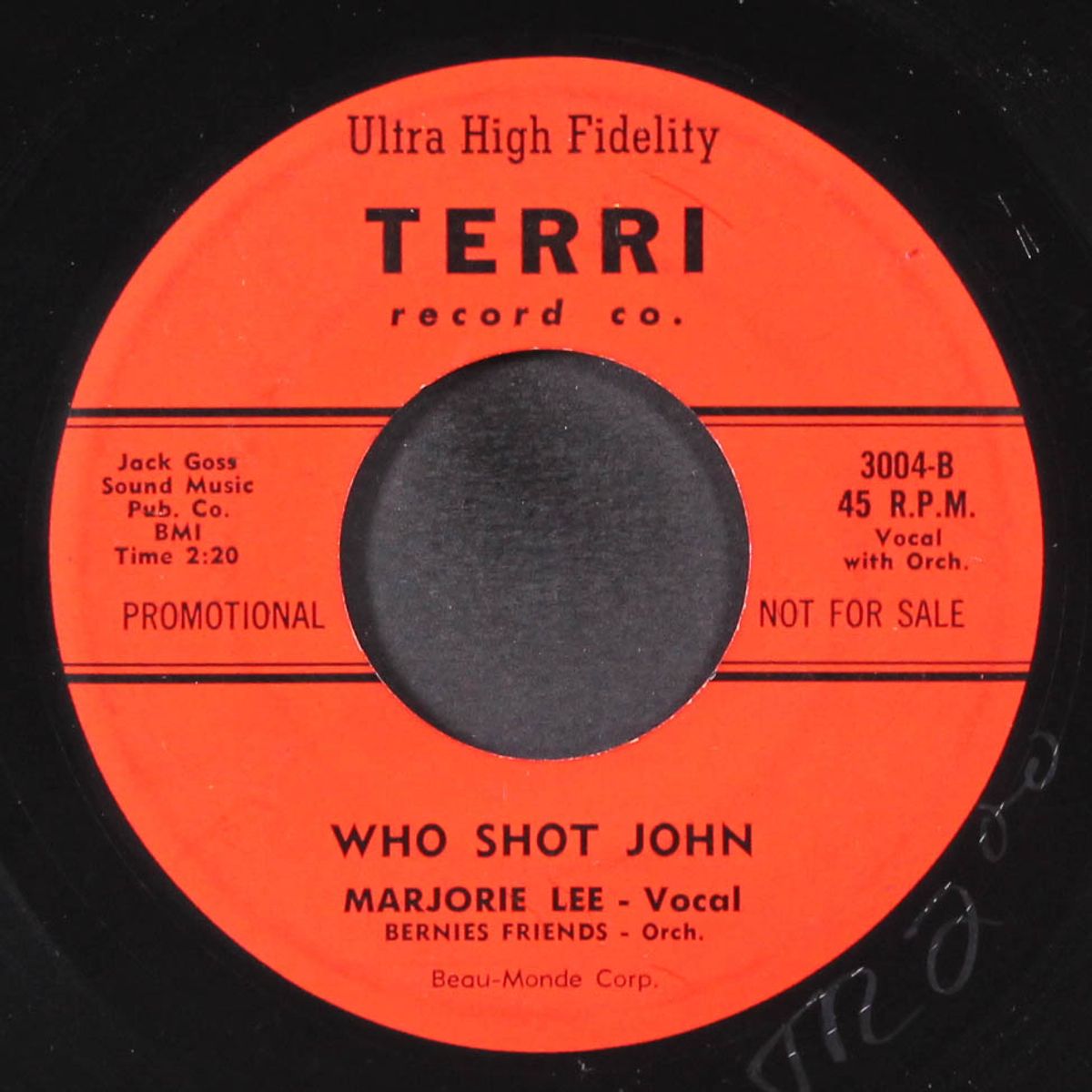 if i had my way / who shot john by MARJORIE LEE
