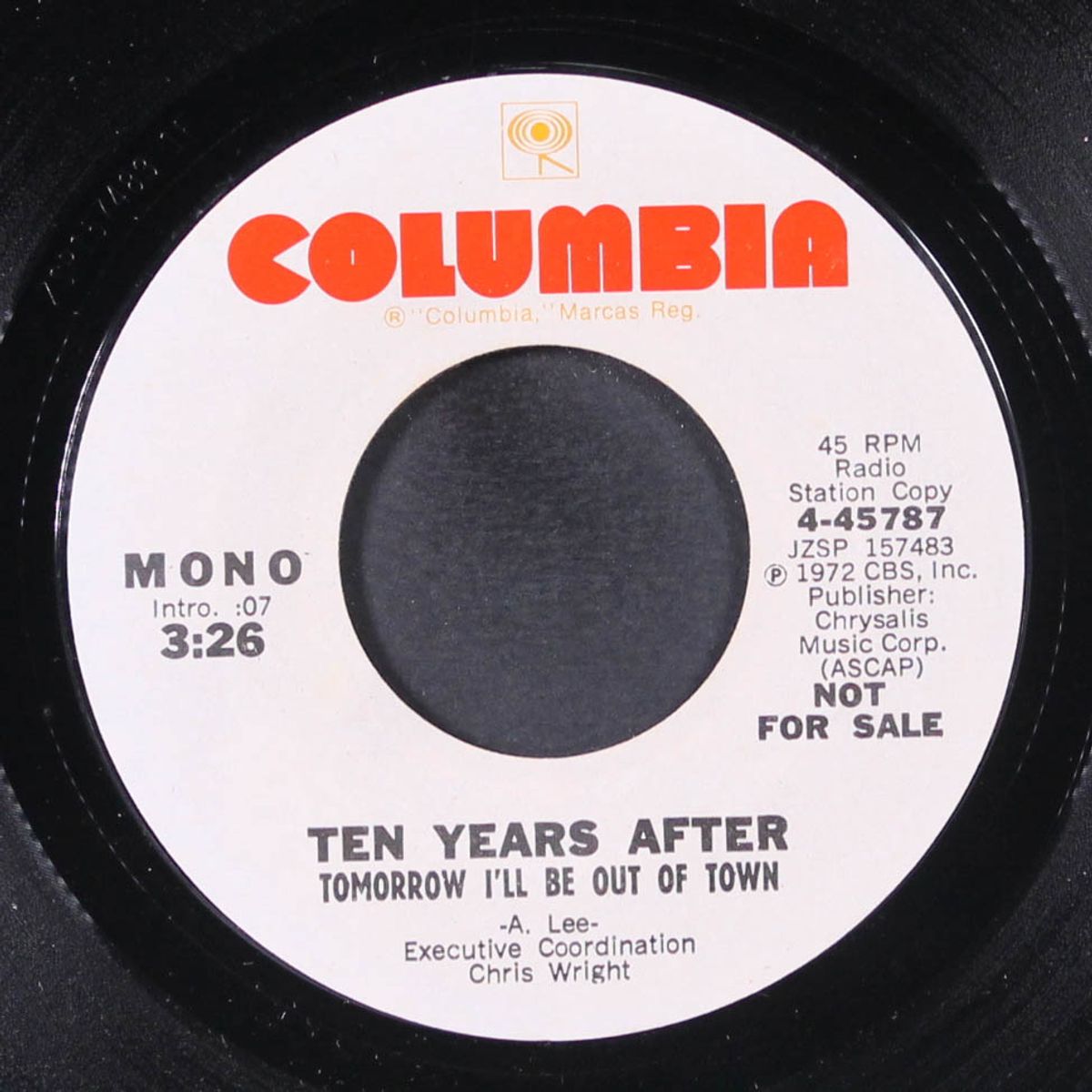 tomorrow i'll be out of town / mono by TEN YEARS AFTER