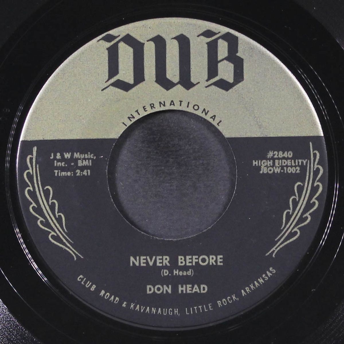 goin' strong / never before by DON HEAD