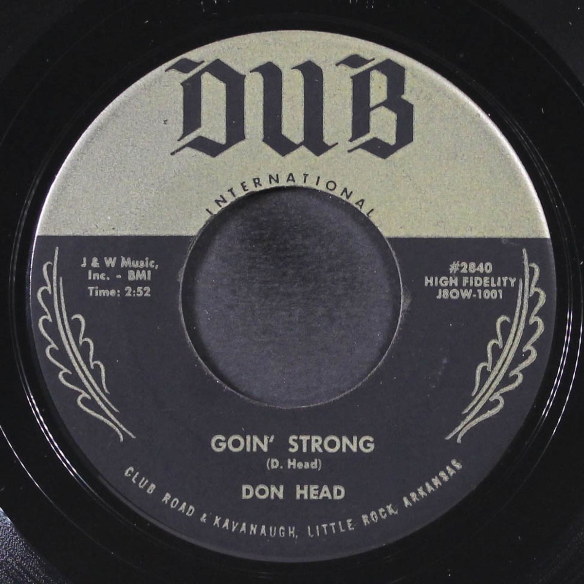goin' strong / never before by DON HEAD