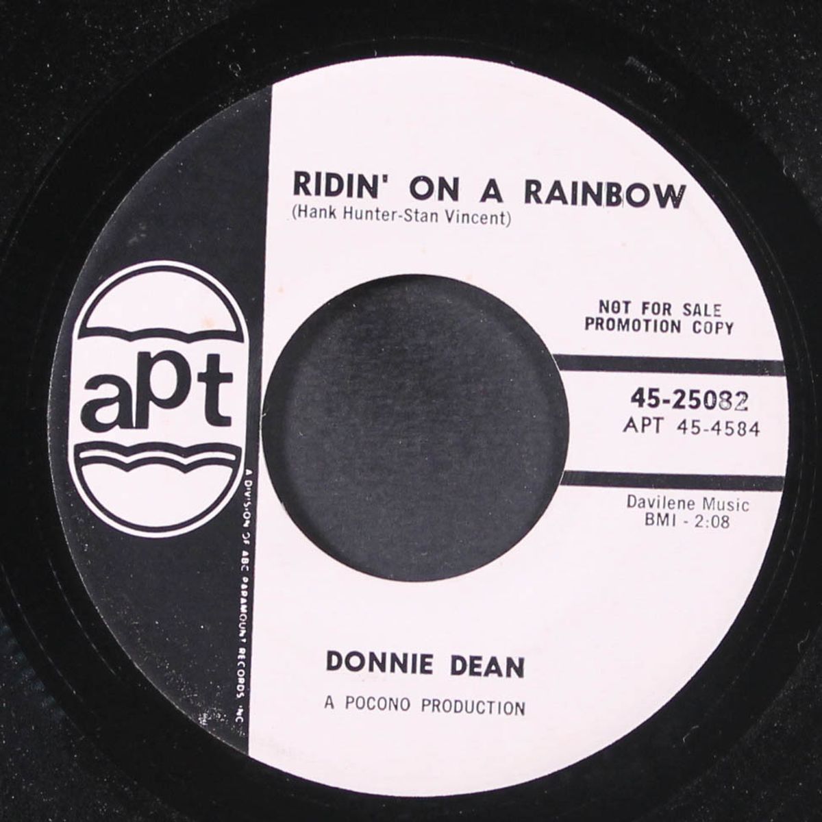 ridin' on a rainbow / movie star by DONNIE DEAN