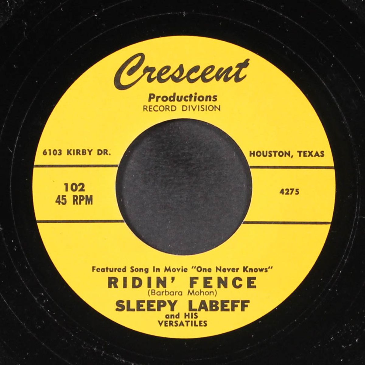 turn me loose / ridin' fence by SLEEPY LABEEF