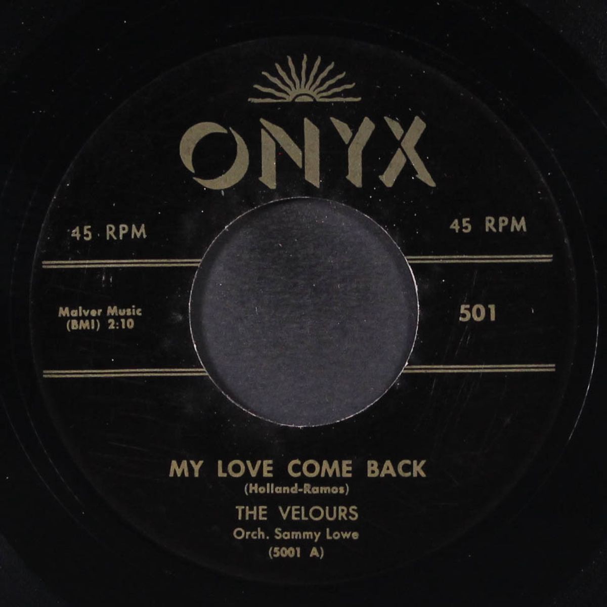 my love come back / honey drop by VELOURS
