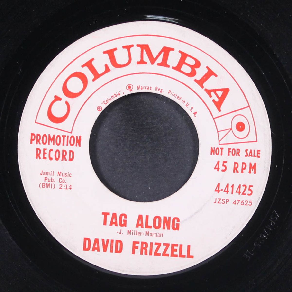 tag along / hang my head and cry by DAVID FRIZZELL