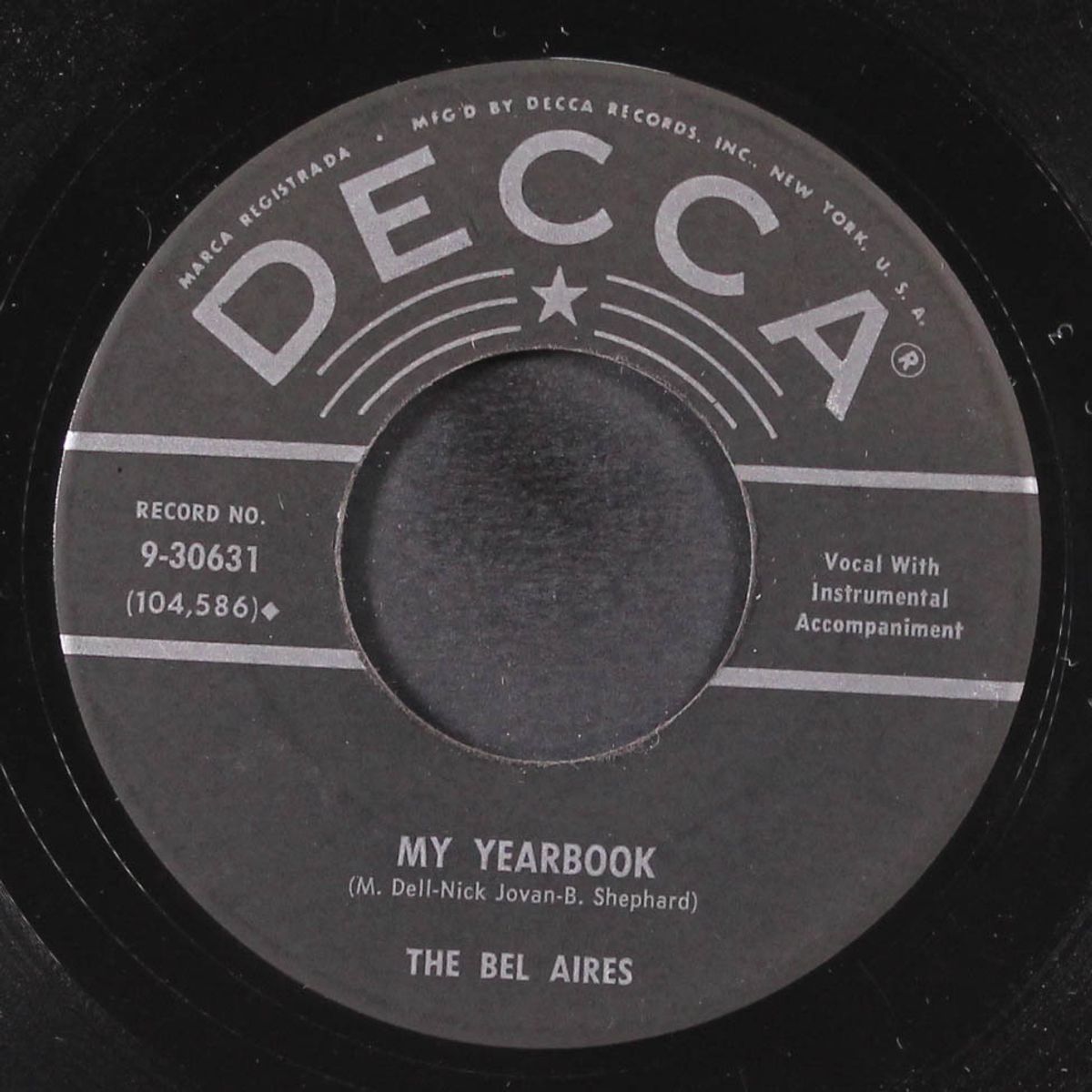 my yearbook / rockin' an' strollin' by BEL AIRES