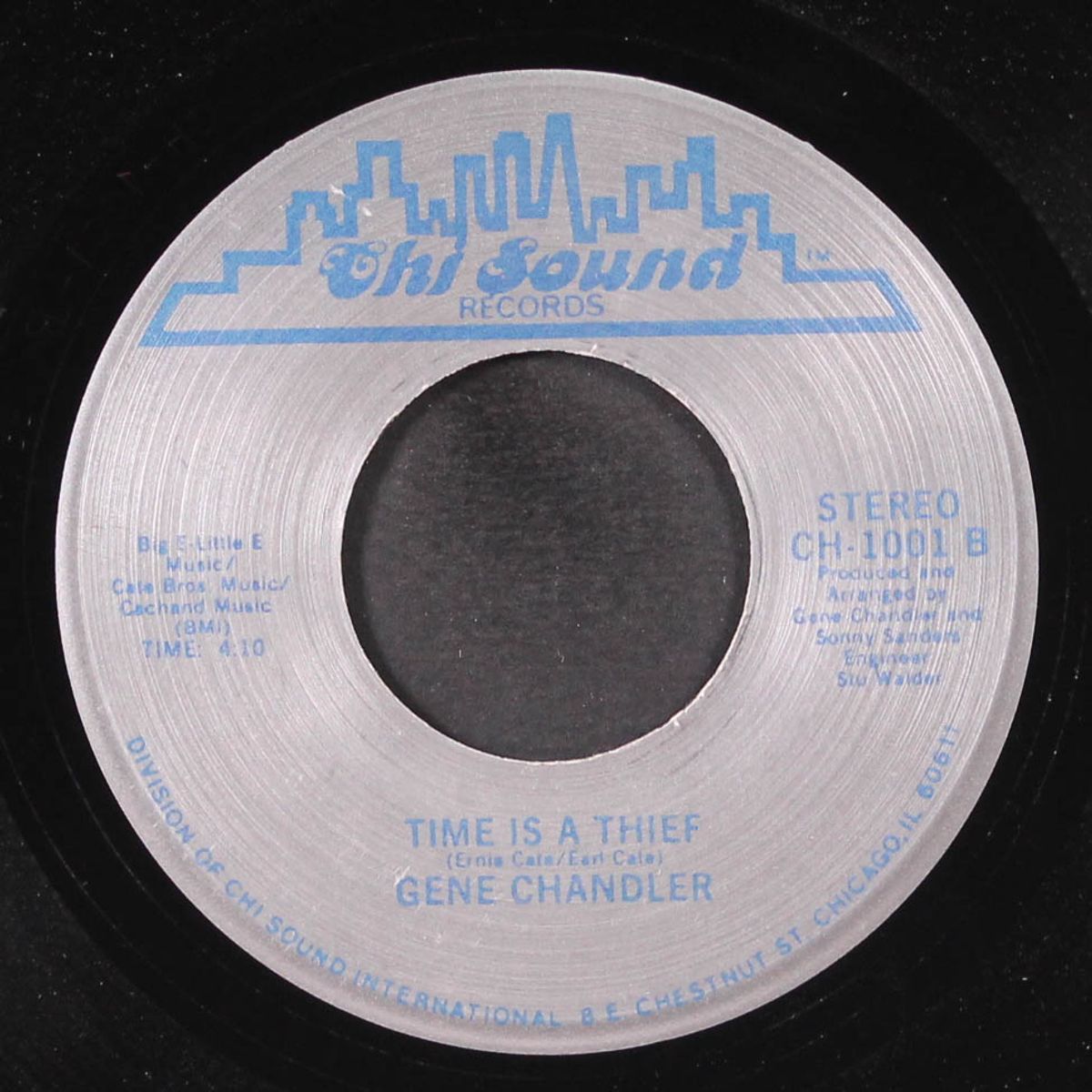 i'll make the living if you make the loving worthwhile / time is a thief by GENE CHANDLER