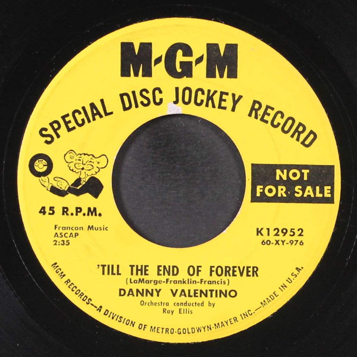 pictures from the past / 'till the end of forever by DANNY VALENTINO